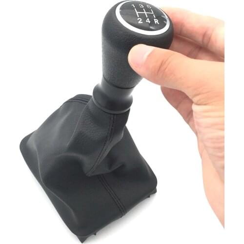 Gear Knob Shift Handball Dust Jacket Gear Shift Lever FOR Peugeot 206 406