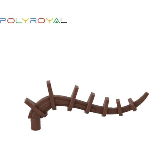 POLYROYAL Building Blocks parts Seaweed plant vine spine 10 PCS MOC Compatible With brands toys for children 55236