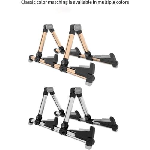 Universal foldable guitar stand for guitar ukulele stand floor stand portable