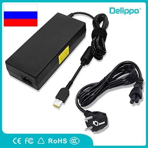 Delippo 20V 8.5A 170W Ac adapter charger for Lenovo ThinkPad W540 W550s ThinkPad E440 E450 E555 S431 T540p X240 X250power supply