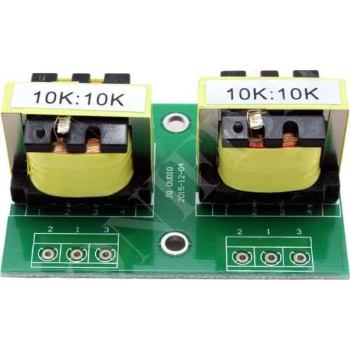 10k: 10k audio signal transformer 1:1 audio isolation transformer