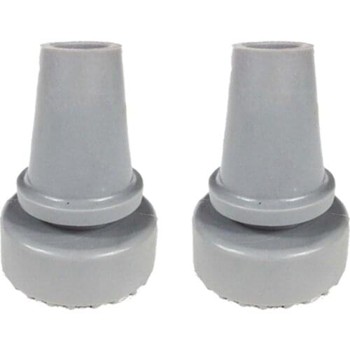 2PCS Cane Tips Flexible Crutch 19mm 3/4 Non-slip automatic standing cane head cane accessories