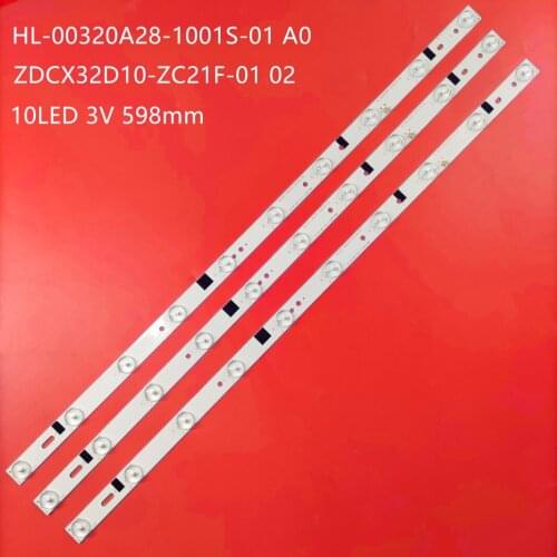 59CM LED Strip 10 lamps 180.DT0-32D700-0H HL-00320A28-1001S-01 A0 Dexp H32B3100E cx315dledm 303CX320035, ZDCX32D10-ZC21F-01