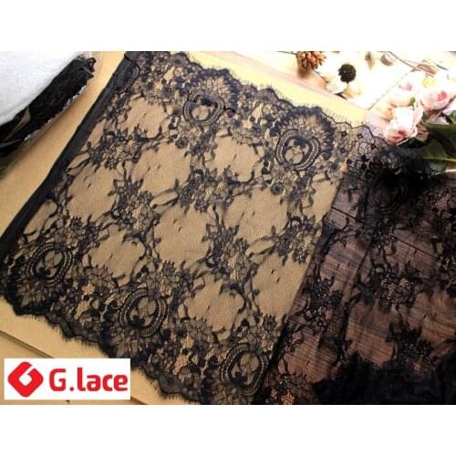 9Meters Wide40CM European lace eyelash accessories lace handmade DIY clothing materials wedding decoration table cloth TX361