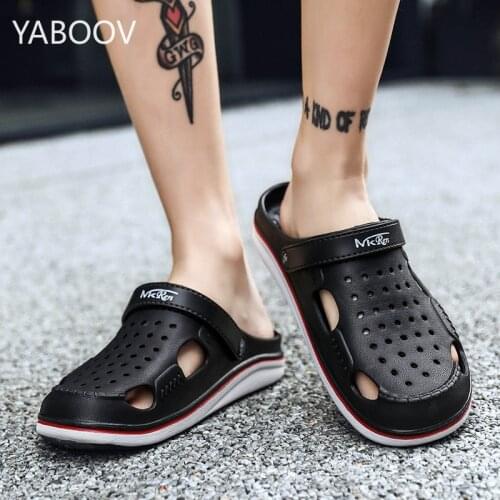 Mens Classic Clog Comfortable Slip-on Casual Mens Shoes Beach Sandalias Men Water Shoe Fisherman Sandals Zapatos De Hombre