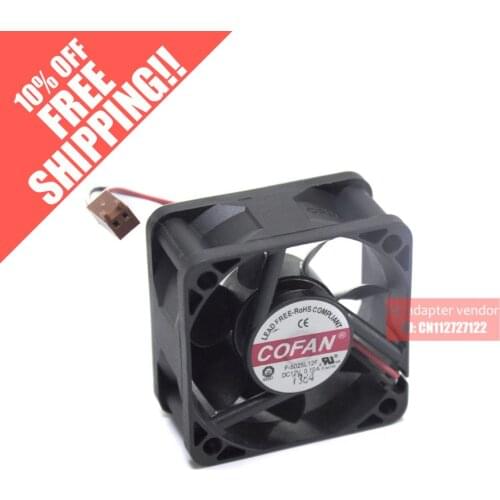 New COFAN F-5025L 12F DC12V 0.10A 5CM fan 50 * 50 * 25MM