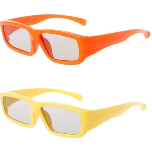 Children Size Circular Polarized Passive 3D Glasses For Real D 3D TV Cinema Movie