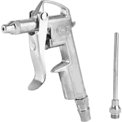 Air Compressor Dust Duster Trigger Handle 1/4" Compressed Alloy Nozzle Blow Gun DG-10 New