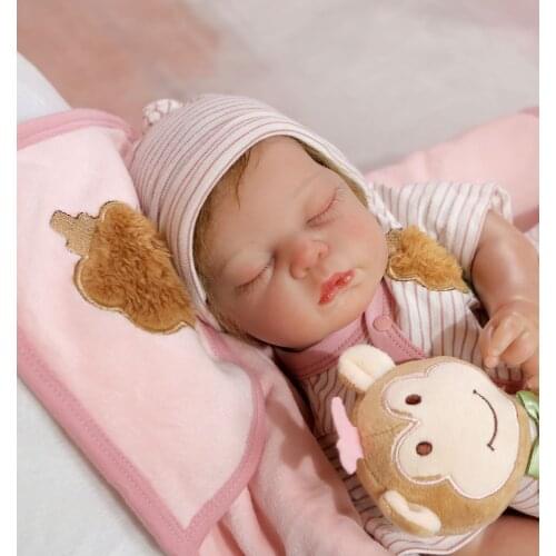 Clearance Sale handmade newborn babies high quality lifelike bebe doll reborn baby detailed paint by Genesis heat set paint