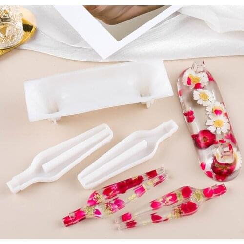 Chopsticks Forks Knives Storage Silicone Mold Jewelry Epoxy Resin Casting Jewelry Tool Making Diy Craft Home Decoration