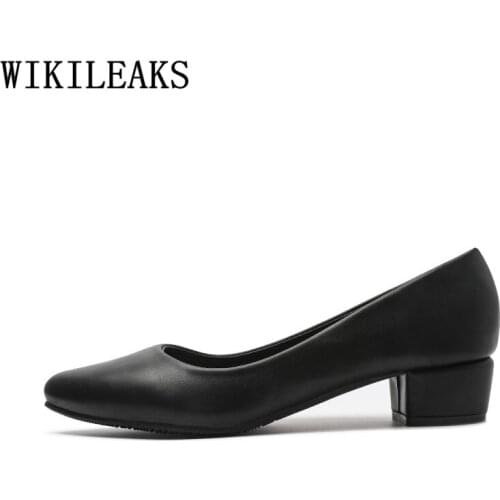 Low Heel Shoes Women Office Shoes Black Heels Women Pumps Designer Shoes Women Luxury 2020 Ladies High Heels Zapatos De Mujer