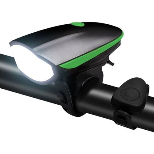 Bike Horn Light Road Bike Light Bicycle Bell USB Charging Bicycle Light Cycling Multifunction Ultra Bright 130dB Horn Bell