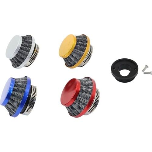 Air Filter 2 stroke for Pocket Bike 47cc 49cc engine carb carburetor Mini Quad ATV Dirt Bike MiniMoto Go Kart Buggy