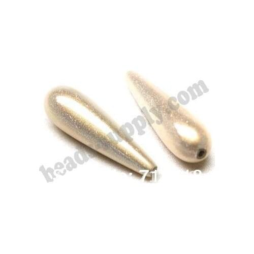 Miasol Perles Magiques 10*30mm Teardrop Water Drop Spacers Miracle Beads For Dir Jewelry Making