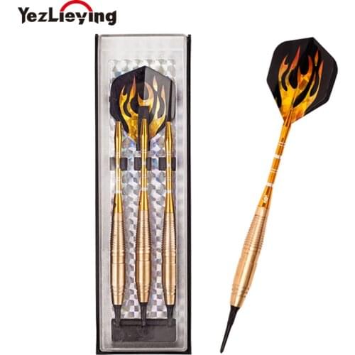 3pcs 20g flechette Steel, Copper, Aluminum Shaft Professional Soft Tip Darts Indoor Sports Soft Tip Darts Flights Sports Game