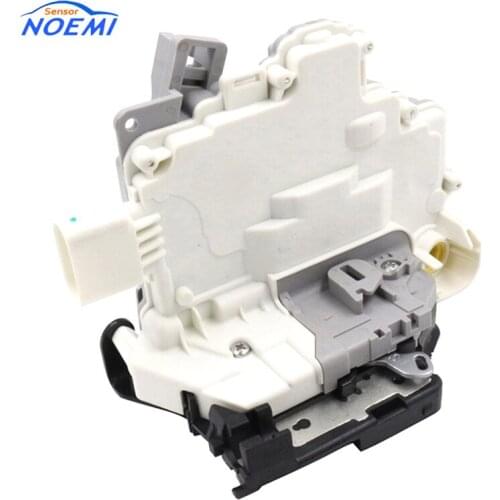 YAOPEI 3C1837015A 9pins free shipping Left Front Door Drivers Side Door Lock For VW Passat AUDI SEAT SKODA 3C1837015