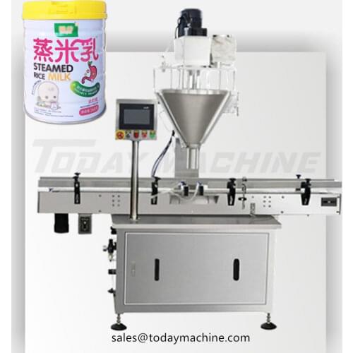 Automatic Powder Can Filling and Capping Machine
