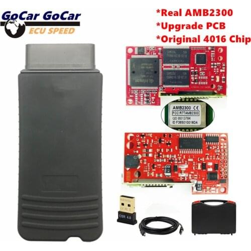 5054A V6.2 Original AMB2300 Chipset Bluetooth OKI Full Chip Upgrade Red PCB 5054A Buzzer UDS Blue LED Remote Programming