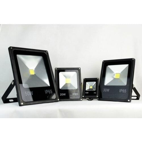 DC12-24V LED Flood Light 10W 20W 30W50W Waterproof IP65 Reflector Led Floodlight Garden Spotlight Outdoor Lamp