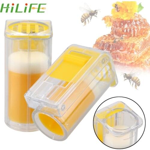 HILIFE Queen Bee Marking Tube Beekeeping Tools Environmental Safety Gardening Equipment For Beekeeper Garden Catcher Transparent