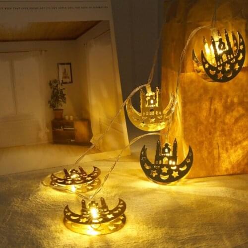 2021 Ramadan Decoration Lantern Moon Light Ramadan Home Decorations Eid Mubarak Decoration Help Mubarak Party Decoration