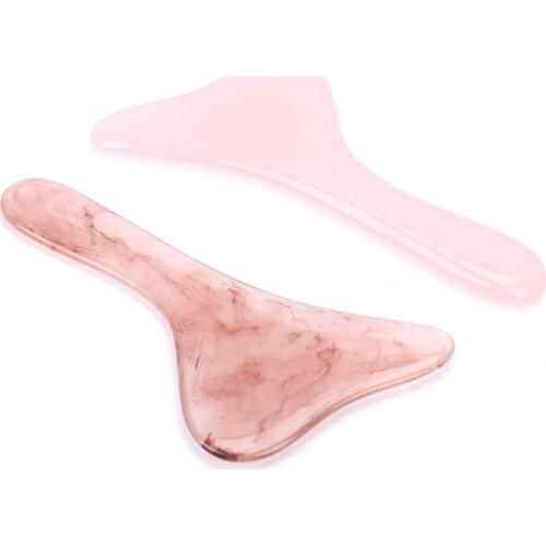 Natural Resin GuaSha Massage Scraping For Massager Scrape Therapy Acupoint Acupressure Face Neck Body Beeswax Guasha Scraper