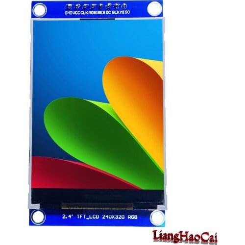 2.4 inch ILI9341 LCD display Module PCB base board 8 pin No Touch 11P Touch panel Wide Visual Angle 4 wire SPI interface