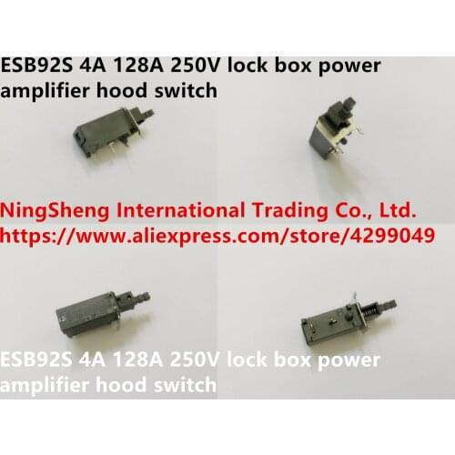 Original new 100% ESB92S 4A 128A 250V lock box power amplifier hood switch