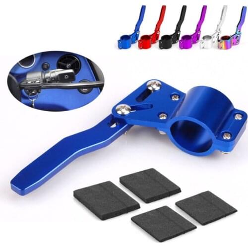 Aluminum Alloy Car Styling Adjustment Steering Wheel Turn Rod Extension Turn Signal Lever Position Up Kit Car Accessories QC01A2