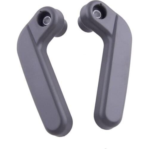 2Pcs Grey Car Top Roof Lock Handle 85265-SR2-000ZA Fit for Honda Civic Del-Sol 1993 1994 1995 1996 1997 85215-SR2-000ZA