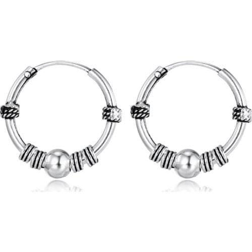 1pair 15mm Women Circle Hoop Earrings Fashion Simple Hook Earring Personality Earrings Brincos Bijoux Party Jewelry E36