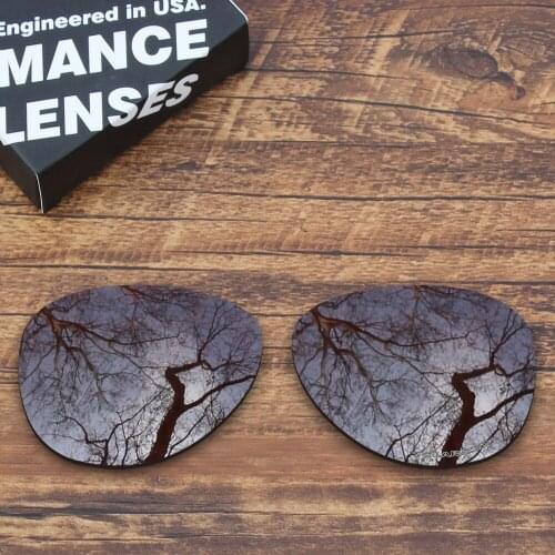 ToughAsNails Resist Seawater Corrosion Polarized Replacement Lenses for Oakley Elmont L Sunglasses Brown