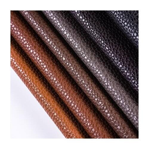 Litchi pattern thick super wear-resistant artificial leather PU simulation leather 1m