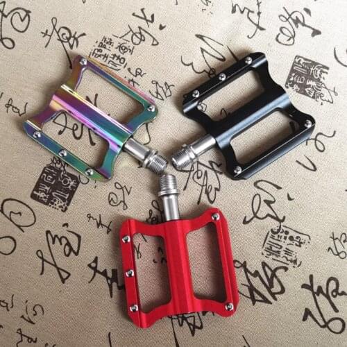 Mountain 2 Bearing Bicycle Pedals MTB Platform Aluminum Road Bike Pedals Bearing Anti-Silp BMX Folding Bike Pedals Bicycle Parts
