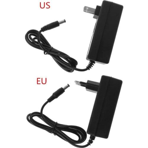 Battery Charger 12.6V DC 1A Intelligent Lithium Li-on Power Adapter EU US Plug Transformer Q39D