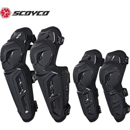 CE Certification Motorcycle Protective Gear Elbow Pads Knee Pad Motorbike Racing Cross-country kneepad Kneecap TPU Protection