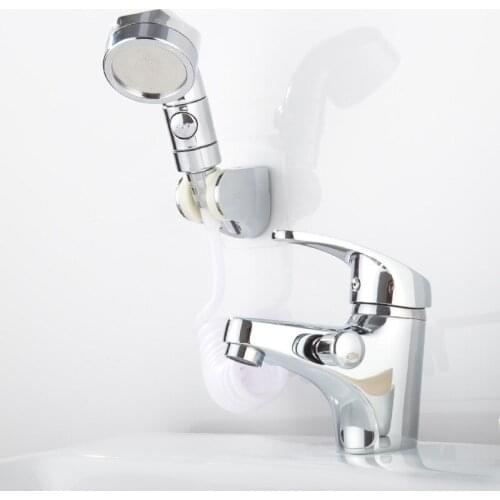 1set Bathroom Fixture Brass Chrome Faucets with Hand Shower Head Toilet wWater Basin Sink Tap Bath Sink Faucet Water Mixer