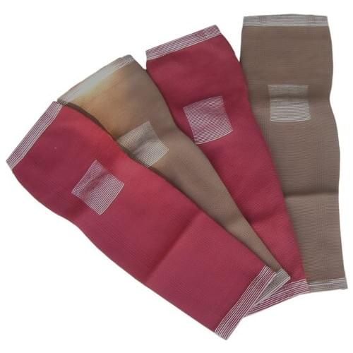 1pair 2pieces Good Elastic Breathable Long Knee Support Tourmaline Magnetic Knee Brace Pad Patella