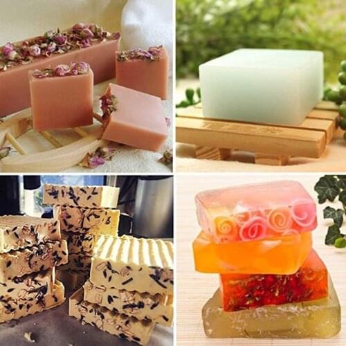 1 Set Wooden Soap Loaf Cutter Mold and Soap Cutter Set Rectangle Silicone Mold B0KB