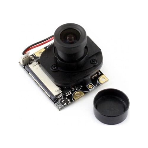 Waveshare Raspberry Pi IR-CUT Camera Night Vision 5 MP OV5647 Sensor Supports all Revisions of the Pi