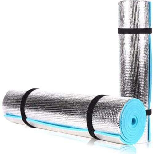 Sleeping Pad Aluminum Foil EVA Mat Outdoor Picnic Waterproof Camping Mat Beach Mattress