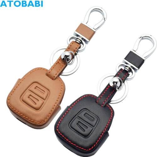 Leather Car Key Cases 2 Buttons Remote Control Fobs Protector Cover Jacket For Opel Vauxhall Astra G Zafira Vectra C Accessories