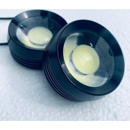 2.4" Round Alloy Led driving fog light 12V 18W Eagle eye Car Grille headlights DRL Daytime LAMP reverse backup Rear tail light