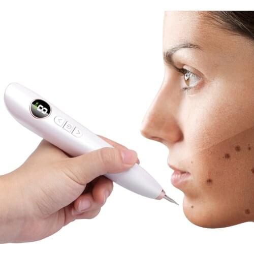 LCD 9 level Laser Plasma Pen Mini Mole Removal Dark Spot Remover Skin Care Point Skin Pen Wart Tag Tattoo Removal Beauty Tools