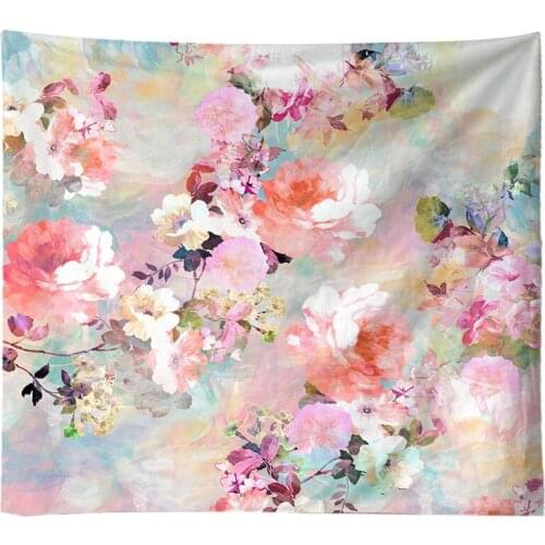 Wall Hanging Tapestry Forest/Floral/Moon Printed Wall Decor for Home Office Party Background Photography Backdrops