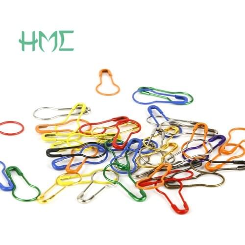 Wholesale Gourd Pin Knitting Crochet Locking Stitch Safety Pins Colorful Needle Clip For Tool Crafts Accessory Jewelry Making