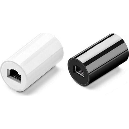 RJ45 to RJ45 Network Cable Adapter LAN Extension Cable ABS Ethernet Converter