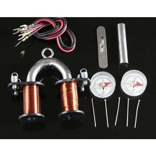 U-shape Solenoid Demonstrator Horseshoe Electromagnet Middle School Physics Teaching Instrument