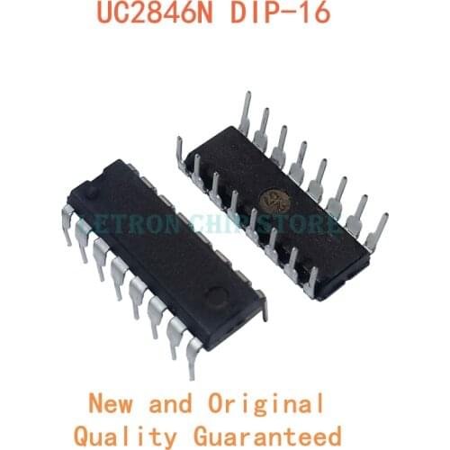 10PCS UC2846N DIP16 UC2846 DIP 2846 DIP-16 new and original IC