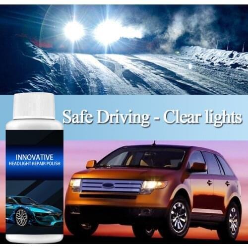 20/30/50ml Car Headlight Repair Fluid Scratch Remove Refurbishment Coating Headlight Polishing Car Light Repair Agent TSLM1